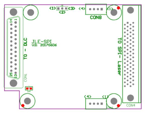 DLC卡-SPI擴(kuò)展板圖